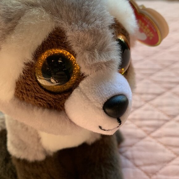TY Beanie Baby - BANDIT the Raccoon (6 Inch) NEW - Picture 2 of 8